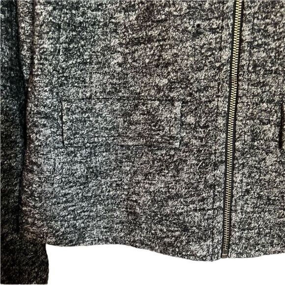 NWT! Loft wool blend zip up coat. Size large - Picture 10 of 15